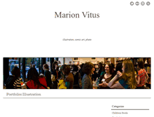 Tablet Screenshot of marionvitus.com